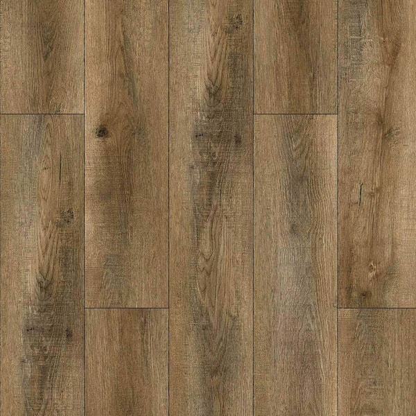 Dekorman Vista Sintra Oak 12 MIL x 7.1 in. W x 48 in. L Click Lock Waterproof Luxury Vinyl Plank Flooring (18.9 sqft/case)