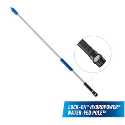Unger Lock-On 48 in. Aluminum Water Flow Pole 976500