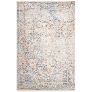 Timeless Classics Ivory 3 ft. x 5 ft. Medallion Traditional Area Rug