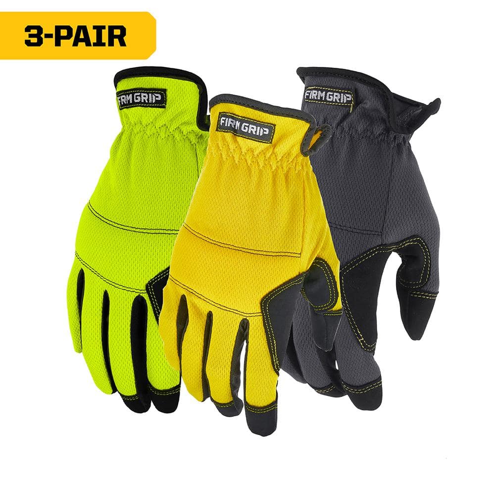 High Vis Large Utility High Performance Glove (3-Pack)