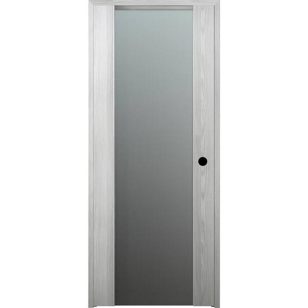 Belldinni Vona 202 32in.x 96in. Right-hand Frosted Glass Solid ...