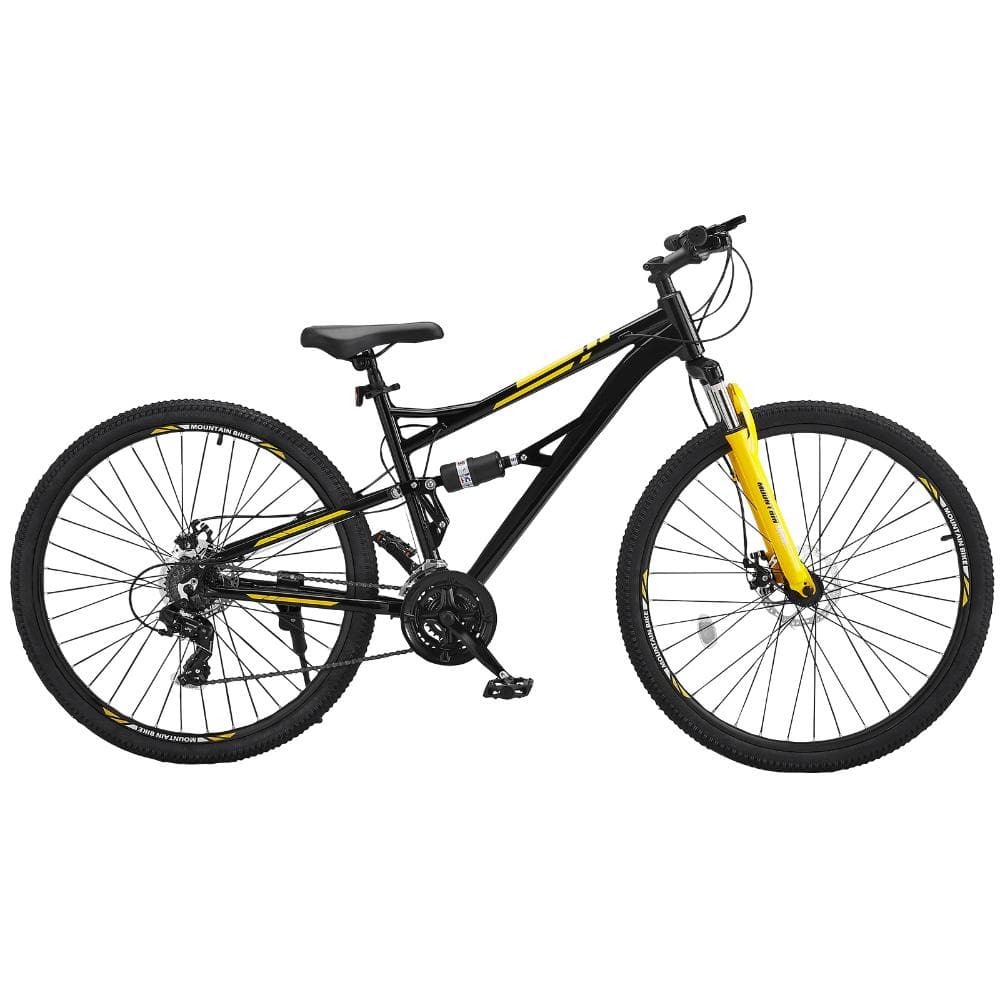 29 Inch 24 Speed Black Aluminum Frame Mountain Bike with Dual Disc Brakes price history on PriceWatchPro