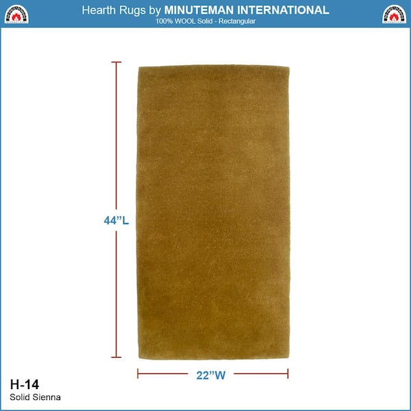 2 ft. x 4 ft. Sienna Rectangular Area Rug, Yellow