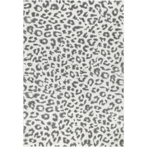 Home Decorators Collection Sebastian Leopard Print Doormat 3 ft. x 5 ft. Area Rug