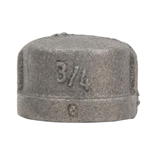 STZ 3/4 in. Black Iron Cap