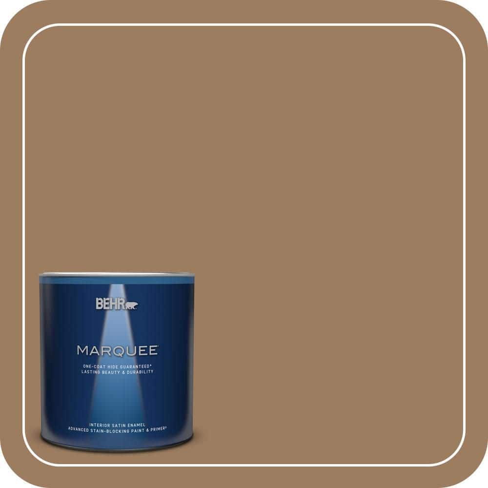 1 qt. #BXC-08 Safari Brown Satin Enamel Interior Paint & Primer price history on PriceWatchPro