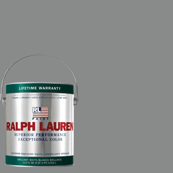 Ralph Lauren 1-gal. Gray Coat Semi-Gloss Interior Paint