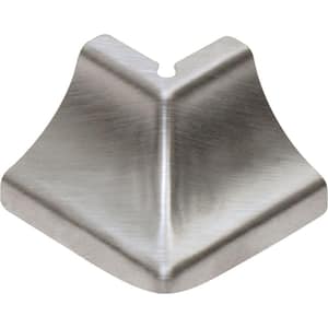 Dilex-EHK Stainless Steel 1 in. x 1-1/2 in. Metal 90 Degree Outside Corner