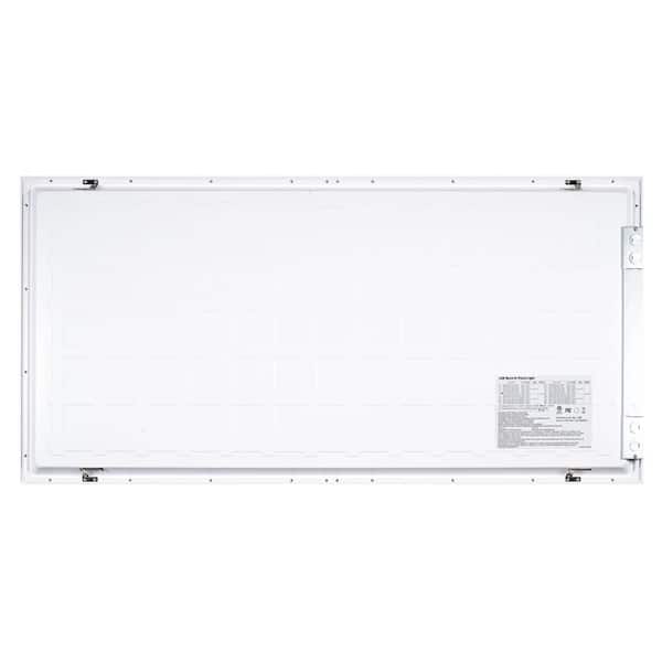 JONATHAN Y 2 ft. x 4 ft. Skylight 50-Watt 5500 Lumens Dimmable Integrated LED Flat Panel Light with 5000K, White (Set of 2)
