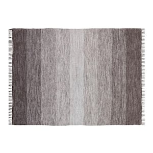 Cotton Ombre Grey 5 ft. x 7 ft. Area Rug