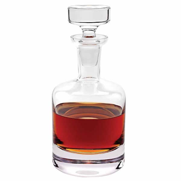 HomeRoots Amelia 4.25 in. W x 10.25 in. H x 4.25 in. D Novelty Clear Crystal Wine Specialty