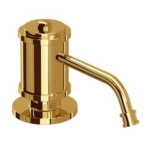 Soap Dispenser in Unlacquered Brass