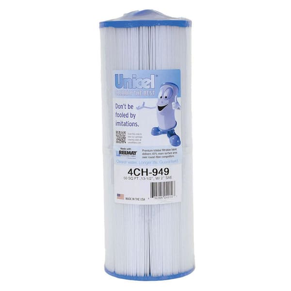 CH Series 4-15/16 in. Dia x 13-1/2 in. 50 sq. ft. Replacement Filter Cartridge with V-Grove Semi-Circular Handle