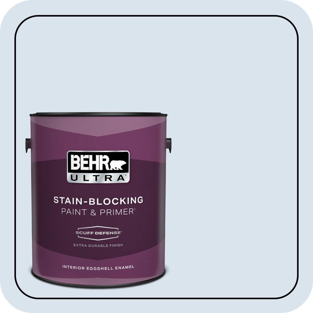1 gal. #590C-2 Ocean Air Extra Durable Eggshell Enamel Interior Paint & Primer price history on PriceWatchPro