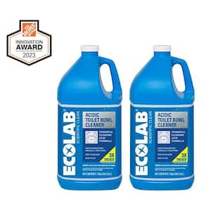 1 Gal. Acidic Toilet Bowl Cleaner and Limescale Remover for Bathroom Toilets and Urinals (2-Pack)