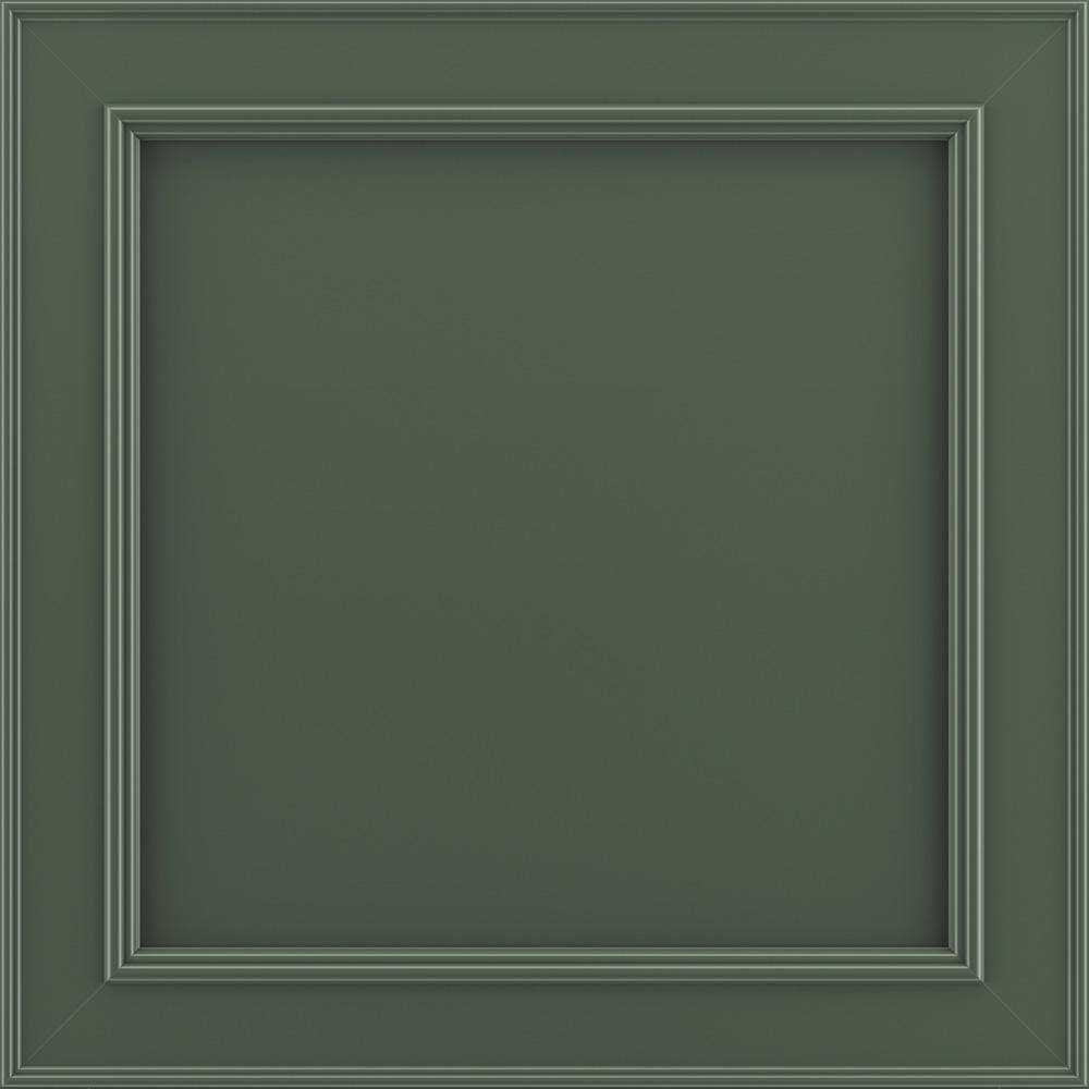 American Woodmark Brookland 11 9/16-in. W x 3/4-in. D x 11 1/2-in. H in Painted Sage Cabinet ...