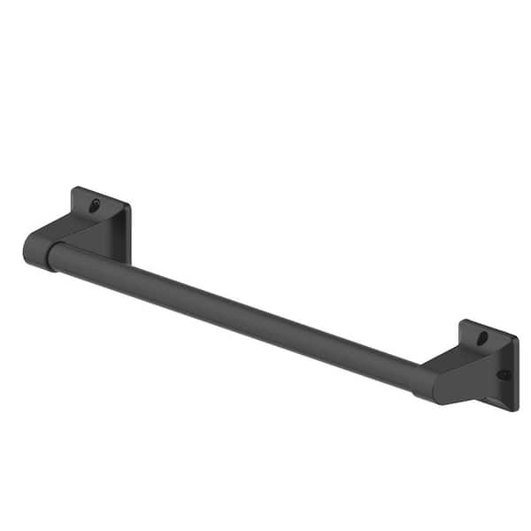 Glacier Bay 16 in. x 7/8 in. Exposed Screw Assist Bar in Matte Black