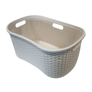 40 L Laundry Basket Ivory