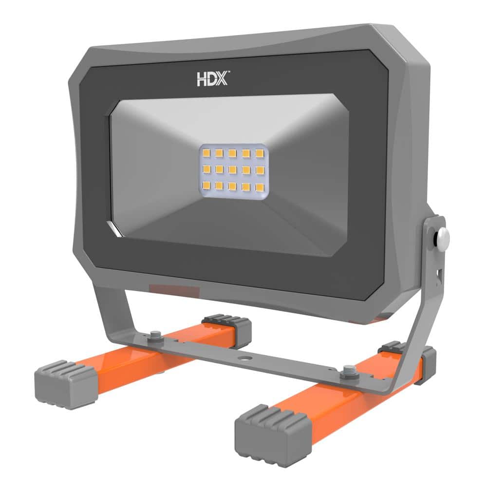 HDX 1000-Lumen Portable LED Work Light K40106 The Home Depot