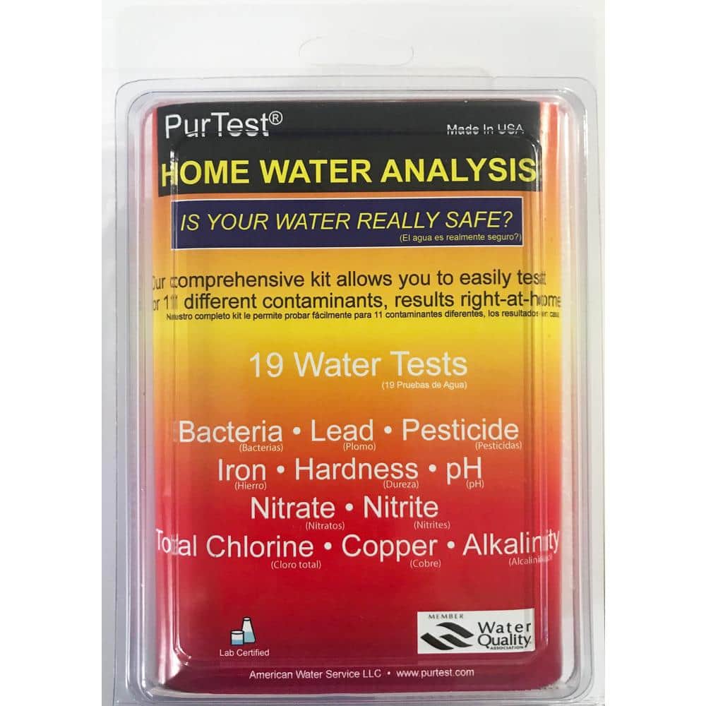 Water Test Kit 15 Parameters Including Lead & Pesticides Great for Well Water 