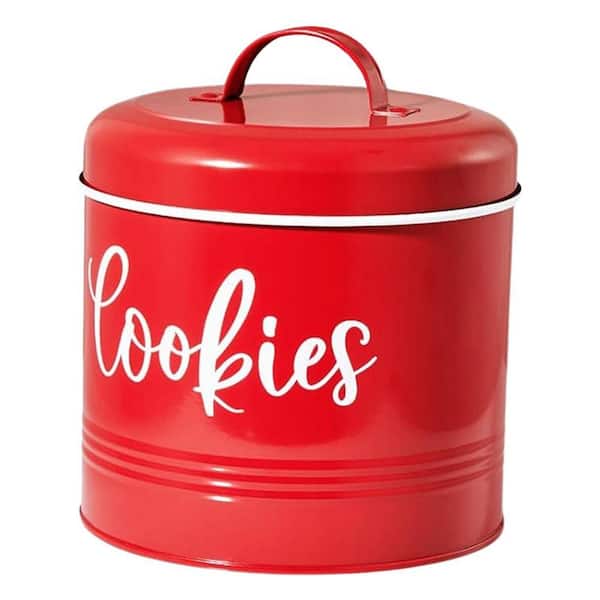 Lynzavix 1-Piece Airtight Vintage Farmhouse Cookie Jar Large Food