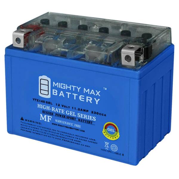 MIGHTY MAX BATTERY YTZ14S GEL Replacement Battery Compatible with BMW 1250 R1250RT, R, RS 19-22