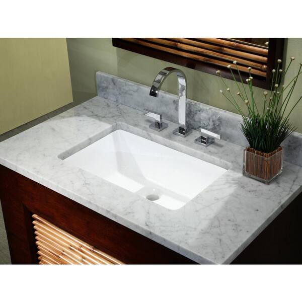 Kingsman Hardware 24 In X 15 1 2, How To Install Undermount Bathroom Vanity Sink