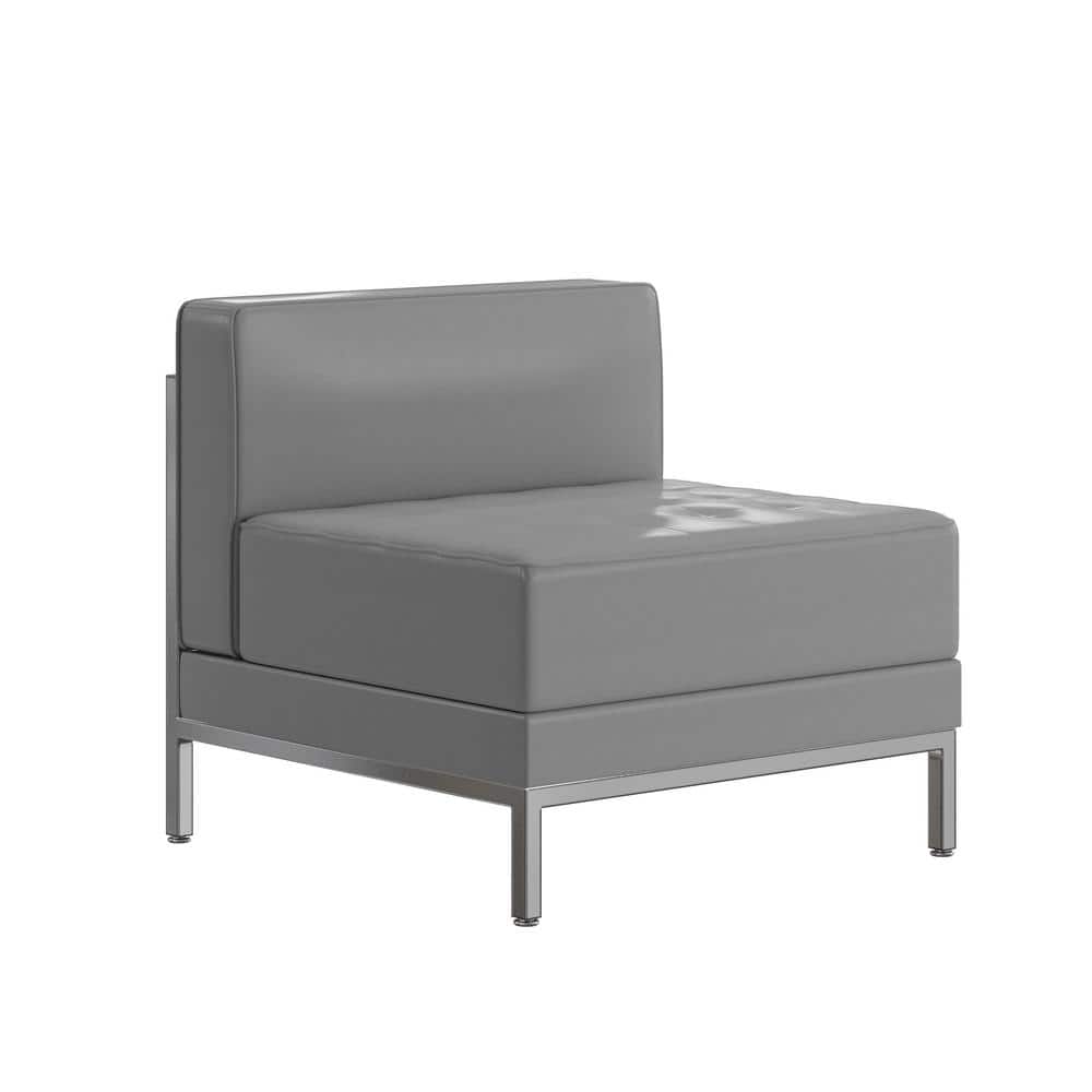 Gray Leathersoft Middle Chair price history on PriceWatchPro
