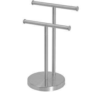 Kingston Brass Vintage Freestanding Toilet Paper Holder in Polished Chrome - Polished Chrome NCC2201