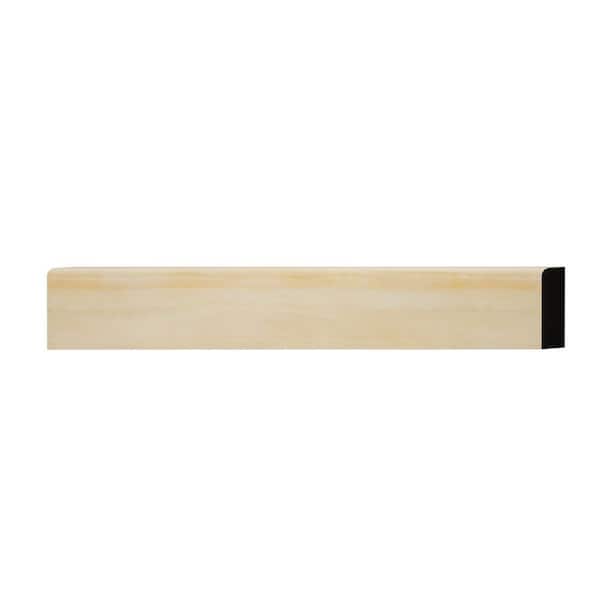 Ekena Millwork WM887 0.38 in. D x 1.25 in. W x 6 in. L Wood (Pine) Casing Sample