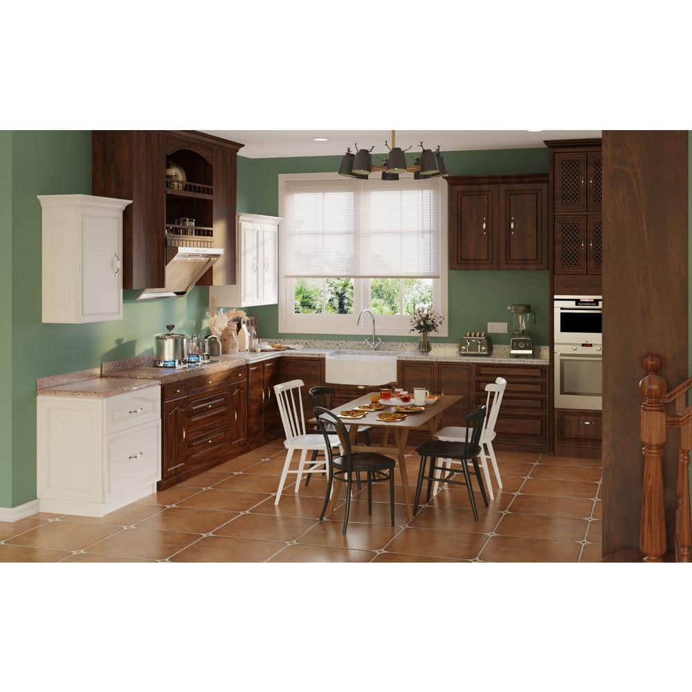 White Fireclay Single Basin Farmhouse Kitchen Sink