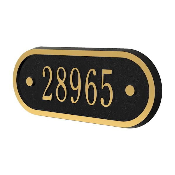 MailVault Mailbox Door Plaque, 1-line