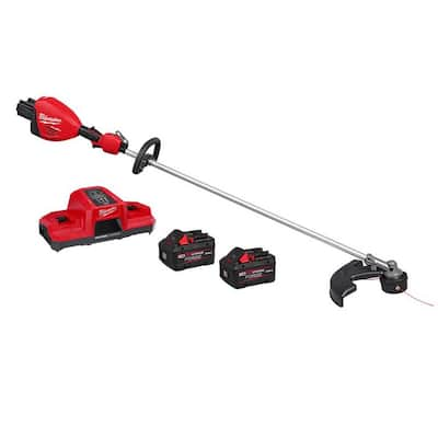 Milwaukee Battery Included Cordless String Trimmers The Home Depot