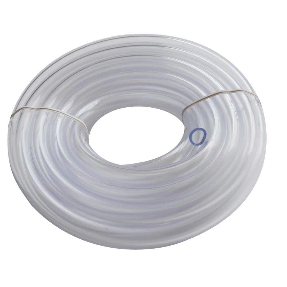 Soft Clear PVC Tubing for Air & Water Inner Dia 5/16" Outer Dia 7/16" 100 ft 