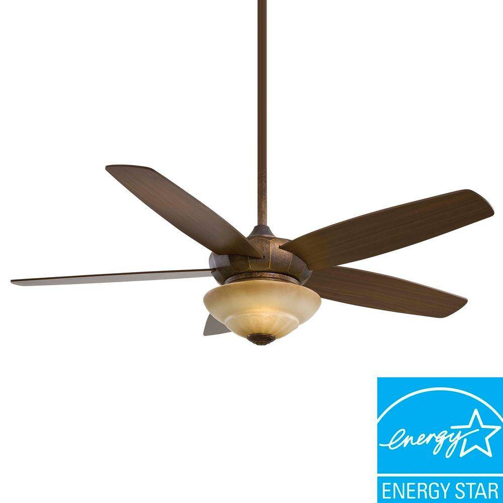 Minka Fans MINKA-AIRE Riva 52 in. Collector's Bronze Ceiling Fan F586-CBR - The ...