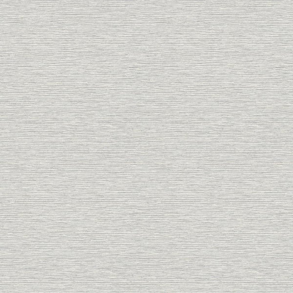 Chesapeake Gump Light Grey Faux Grass Cloth Wallpaper