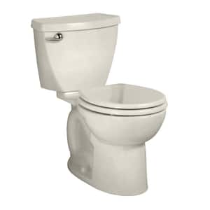 Cadet 3 Powerwash Tall Height 10 in. Rough 2-piece 1.28 GPF Single Flush Round Toilet in Linen, Seat Not Included