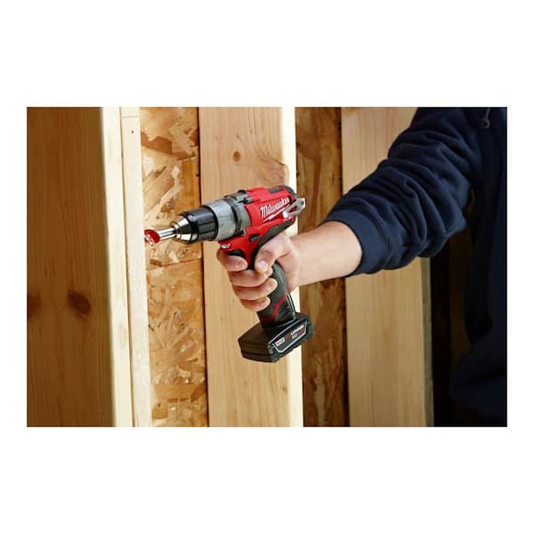 Milwaukee - M12 FUEL 12-Volt Lithium-Ion Brushless Cordless 1/2 in. Drill/Driver Kit with 4.0Ah and 2.0Ah Batteries and Hard Case