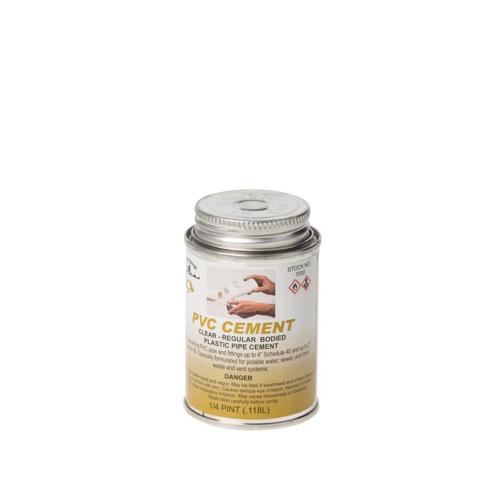 4 oz. Regular Bodied PVC Cement Clear price history on PriceWatchPro