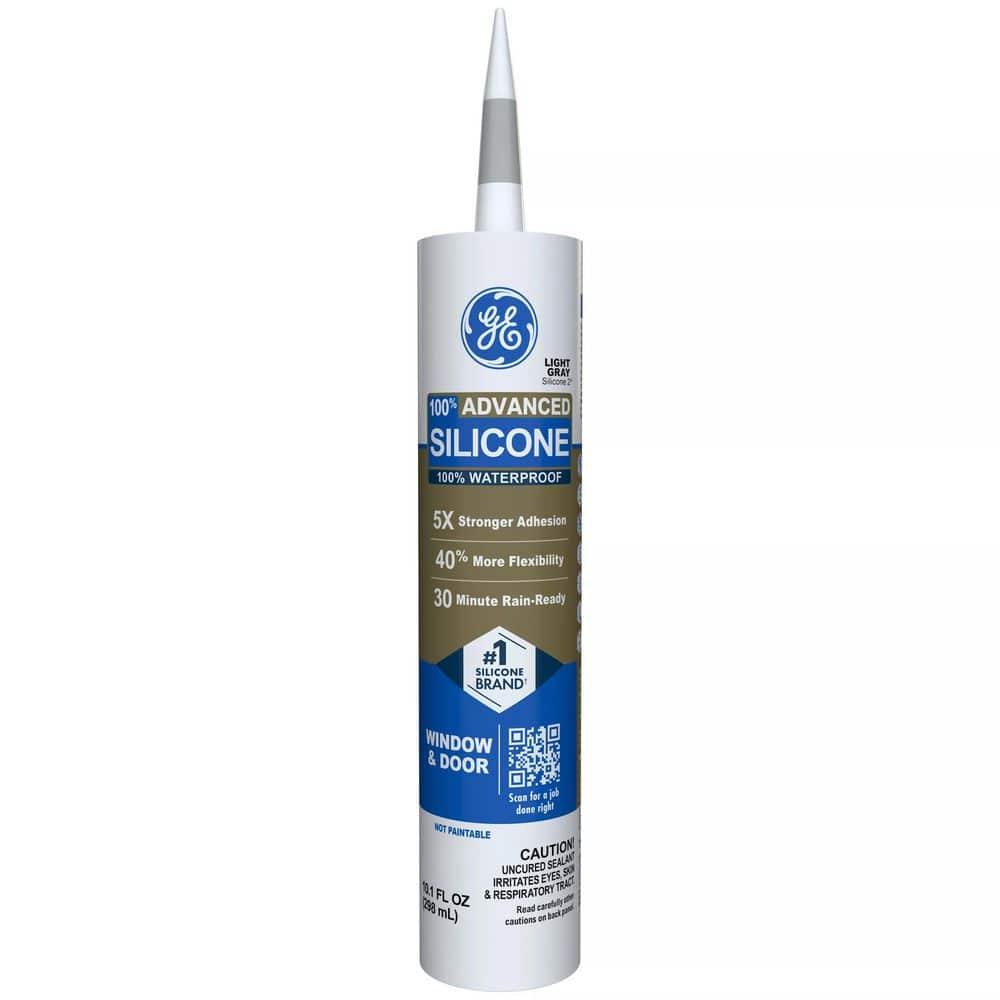 GE Advanced Silicone 2 10.1 oz. Window and Door Sealant GE Advanced Silicone 2 10.1 oz. Window and Door Sealant