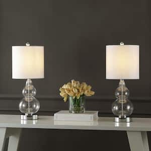 JONATHAN Y Hollis 34 in. Brass Metal Table Lamp with Crystal Base (Set of  2) JYL2010A-SET2 - The Home Depot