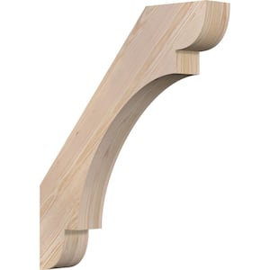 3 1/2''W x 22''D x 26''H Olympic Smooth Knee Brace, Douglas Fir