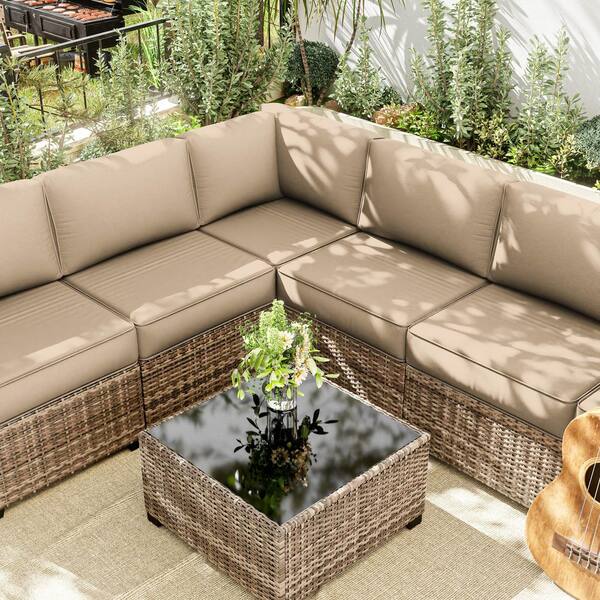 WNP 14-Piece Outdoor Cushion Cover Set (Slipcovers Only