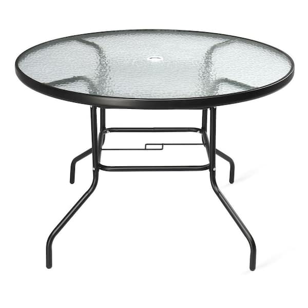 41. 3in Round Outdoor Dining Table