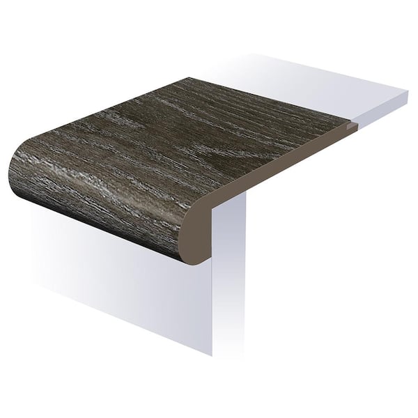 Regal Palm Heights 1 in. T x 4-1/2 in. W x 94 in. L Waterproof Flush Stair Nose Moulding