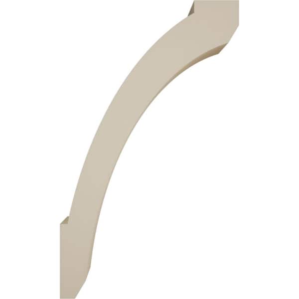 Ekena Millwork Lafayette 3 in. W x 10 in. H x 6 in. D Polyurethane Knee Brace