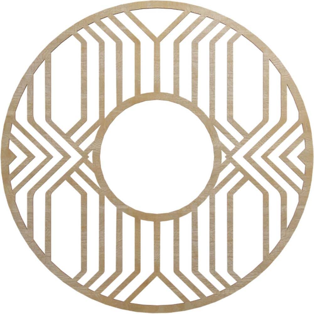 0.375 in. D x 26 in. W x 26 in. H Wood (Birch) Medallion Moulding price history on PriceWatchPro