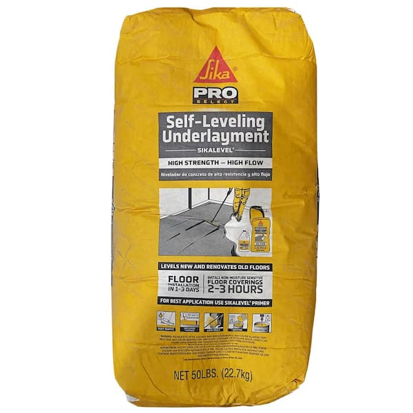 Sika SikaLevel 50 lb. Self-Leveling Underlayment Concrete Floor Leveler