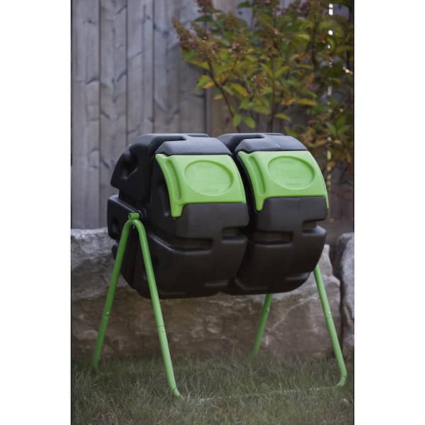 FCMP Outdoor HF-DBC4000 37 Gal. Dual Body Tumbling Composter - 3