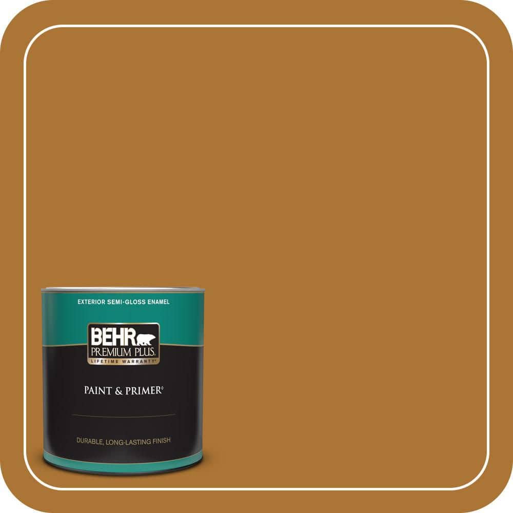 1 qt. #S-H-320 Enchanting Ginger Semi-Gloss Enamel Exterior Paint & Primer price history on PriceWatchPro